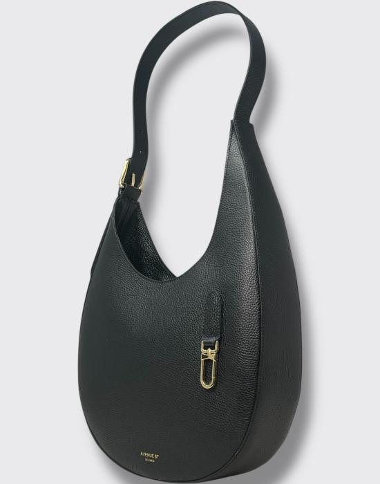 25FW 에비뉴67 숄더백 HOOP 001 nero - AVENUE 67