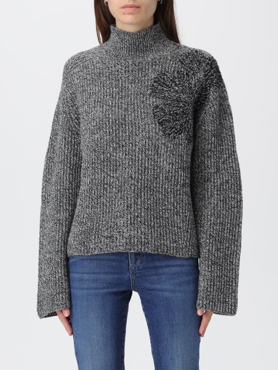 25FW 리우조 스웨터 CF5399MA65N U9780 nero bianco