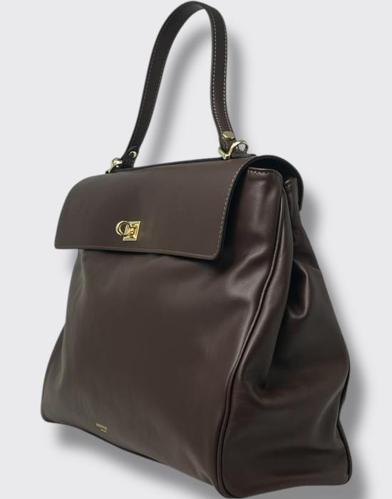 25FW 에비뉴67 토트백 FULLLEATHER 017 testa di moro - AVENUE 67