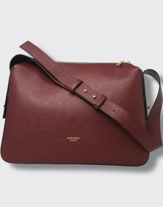 25FW 에비뉴67 크로스백 ESSENTIAL 007 amaranto