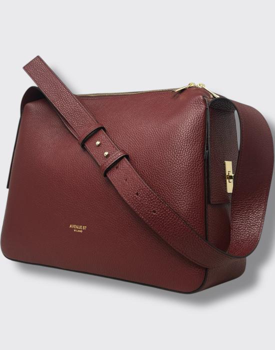 25FW 에비뉴67 크로스백 ESSENTIAL 007 amaranto - AVENUE 67