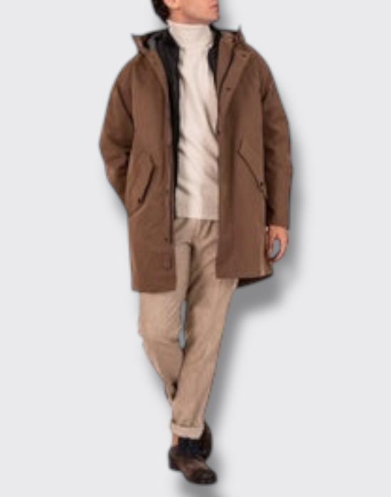 25FW 피플 코트 HIMEPM948 260 marrone