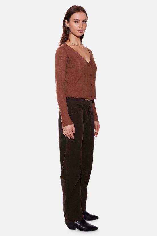  더 타일 클럽 가디건 타일 클럽 클레어 포인텔 카디건 - THE TILE CLUB