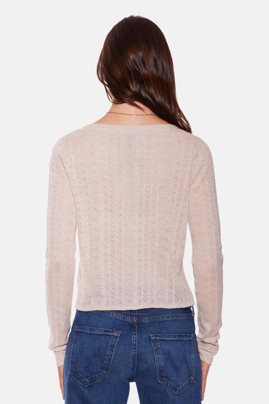  더 타일 클럽 가디건 타일 클럽 클레어 포인텔 카디건 - THE TILE CLUB