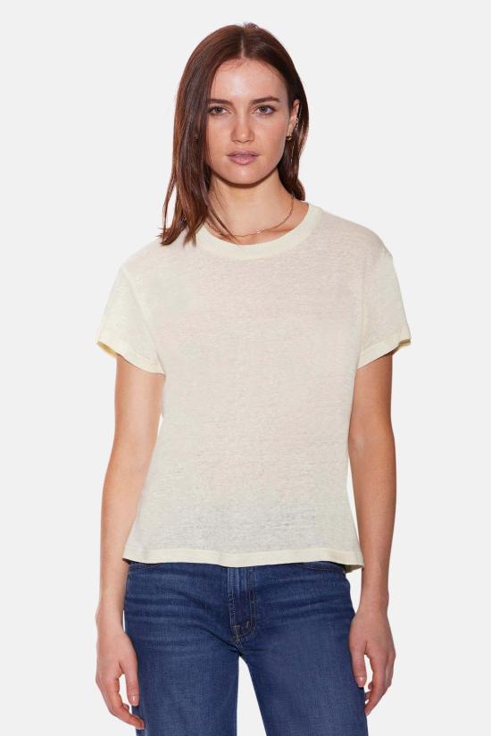  더 타일 클럽 반팔 티셔츠 타일 클럽 세시 리넨 티셔츠 - THE TILE CLUB