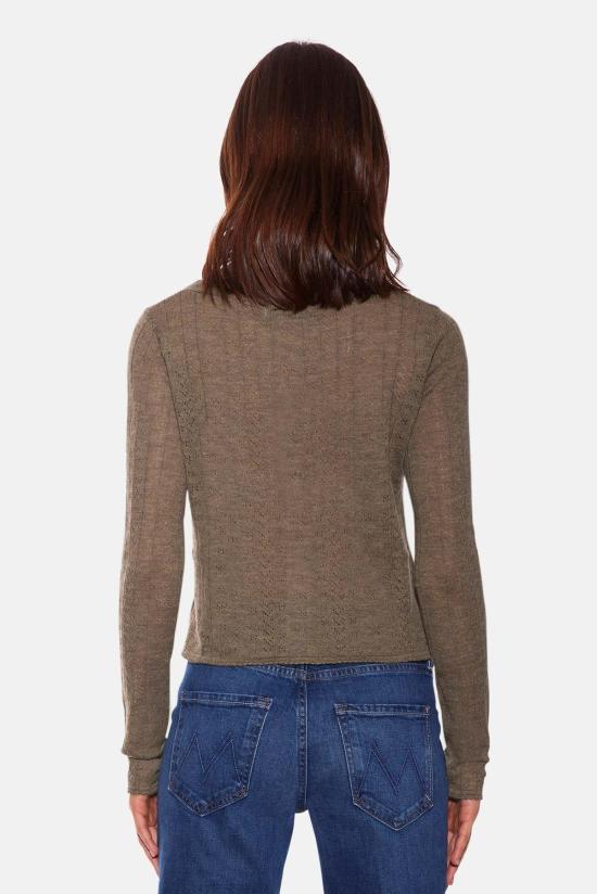  더 타일 클럽 가디건 타일 클럽 클레어 포인텔 카디건 - THE TILE CLUB