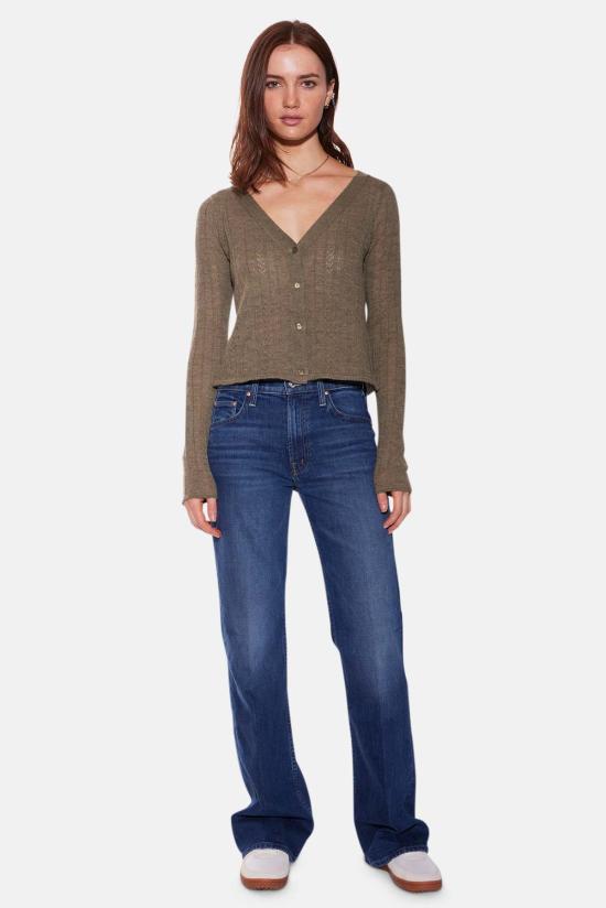  더 타일 클럽 가디건 타일 클럽 클레어 포인텔 카디건 - THE TILE CLUB