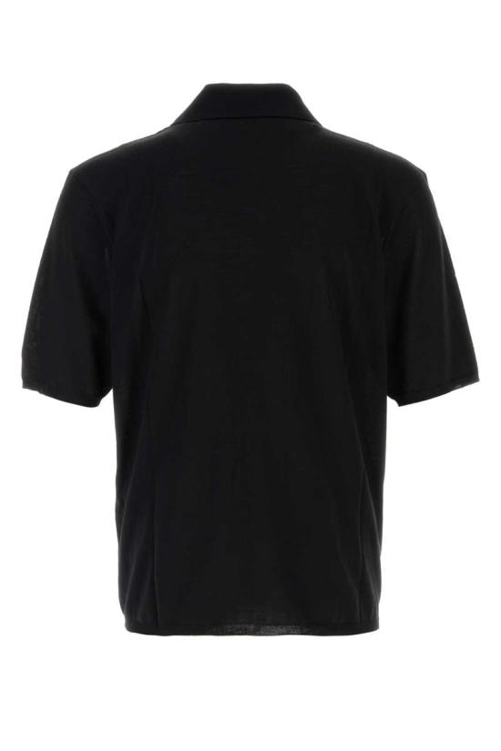 25FW 생로랑 긴팔 셔츠 841679Y75YW 1000 Black - SAINT LAURENT