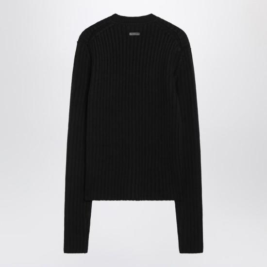 25FW 돌체앤가바나 스웨터 GXX46TJCVZ7 R DOLCE N0000 Black - DOLCE & GABBANA