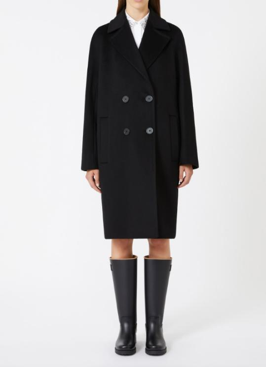 25FW 막스마라 AGENDA 코트  2526016142600013 NERO Black - MAX MARA