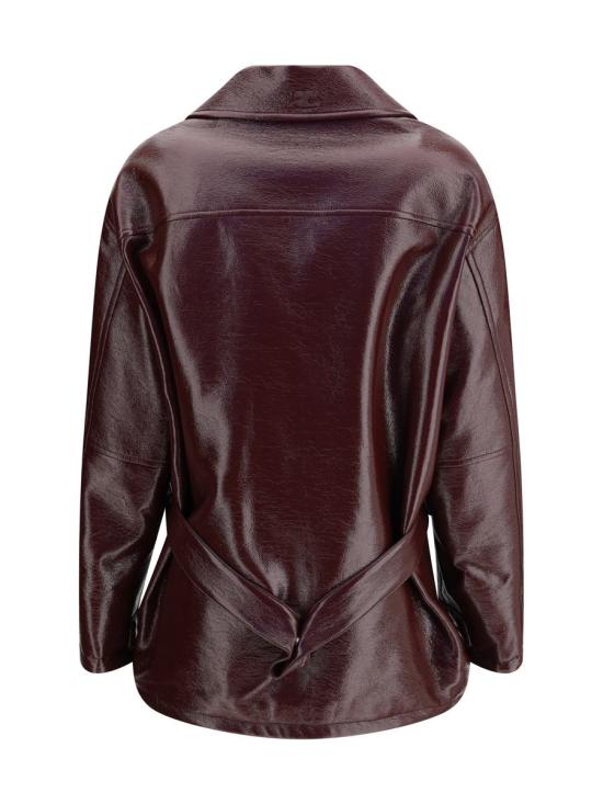 25FW 쿠레쥬 코트 425CBL322VY0014 4010 Red - COURREGES