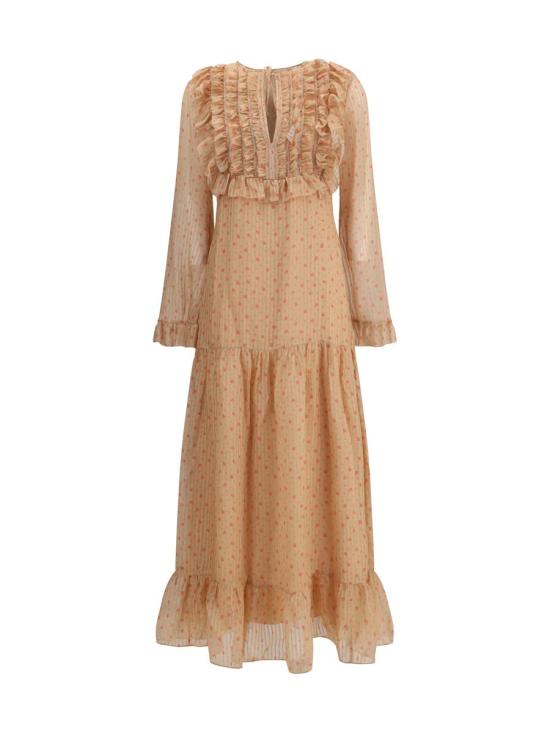 25FW Kristina Ti 롱 원피스 KAL0095TI0301 RS9 PINK