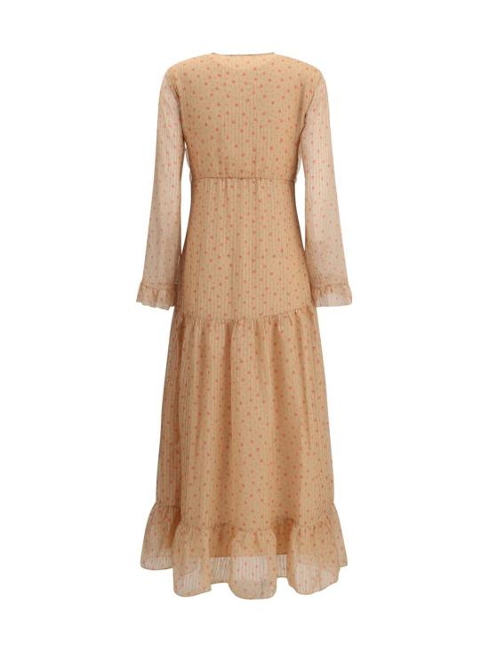 25FW Kristina Ti 롱 원피스 KAL0095TI0301 RS9 PINK - OTHER BRANDS