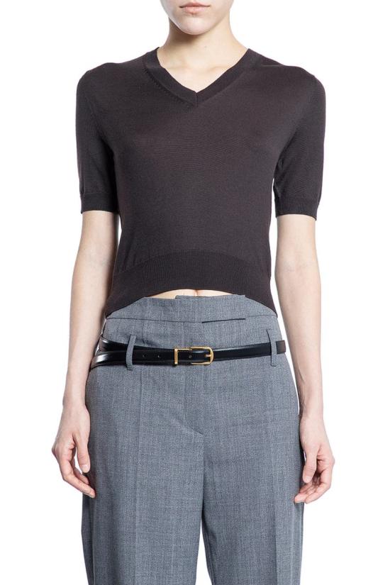 25SS 프라다 스웨터 P24M2R16SW F0324 BROWN