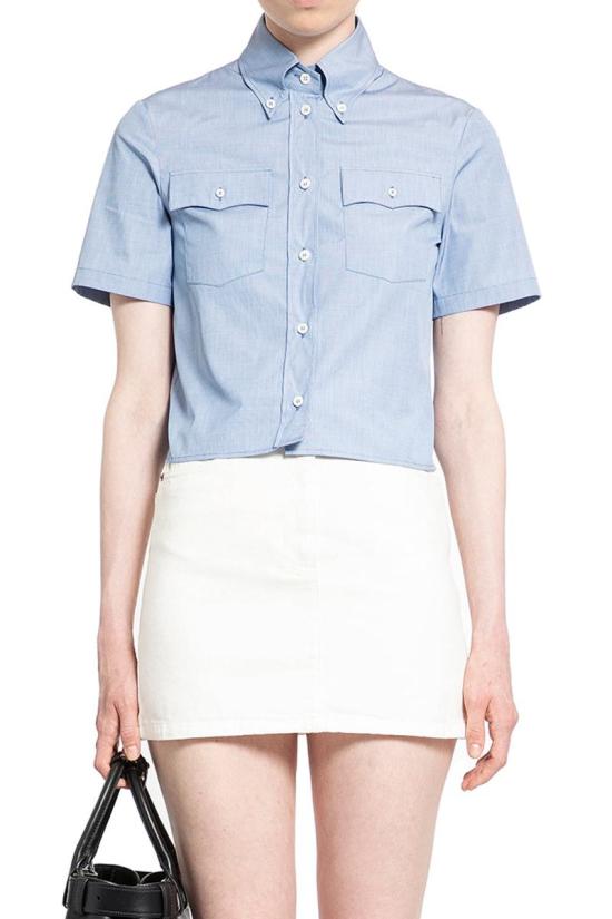 25SS 프라다 셔츠 P446H15CO F0013 BLUE