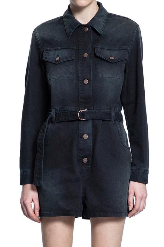 25SS 프라다 점프수트 GFZ019148J F0557 Black