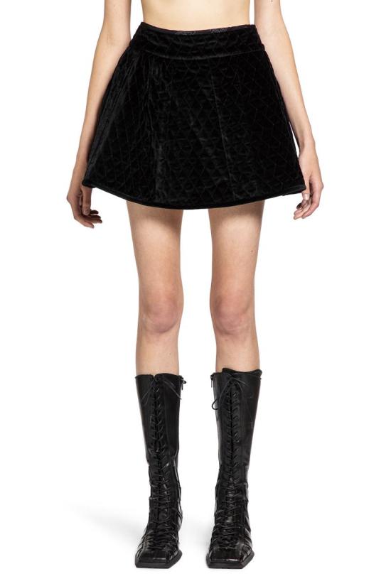 25FW 비비안웨스트우드 스커트 1K01002GW00WX N401 Black