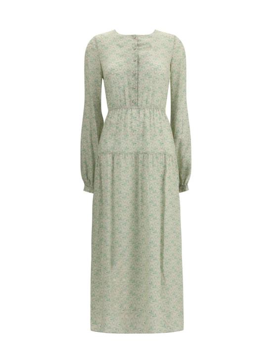 25FW Kristina Ti 롱 원피스 KAL0094TI0293 VE2 GREEN