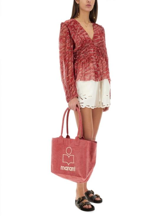 25SS 이자벨마랑에뚜왈 블라우스 HT0552FA C1J07E70RD Multicolor - ISABEL MARANT ETOILE