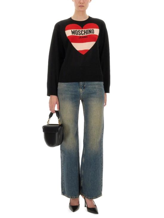 25FW 모스키노 데님 03208221 1329 Blue - MOSCHINO