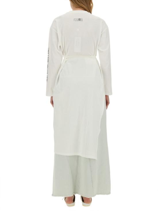  MM6 메종마르지엘라 긴팔 티셔츠 S62GD0181 S23962101 White - MM6 MAISON MARGIELA