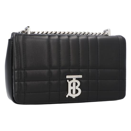  버버리 LOLA 롤라 퀼팅 레더 백 8059510 Black - BURBERRY