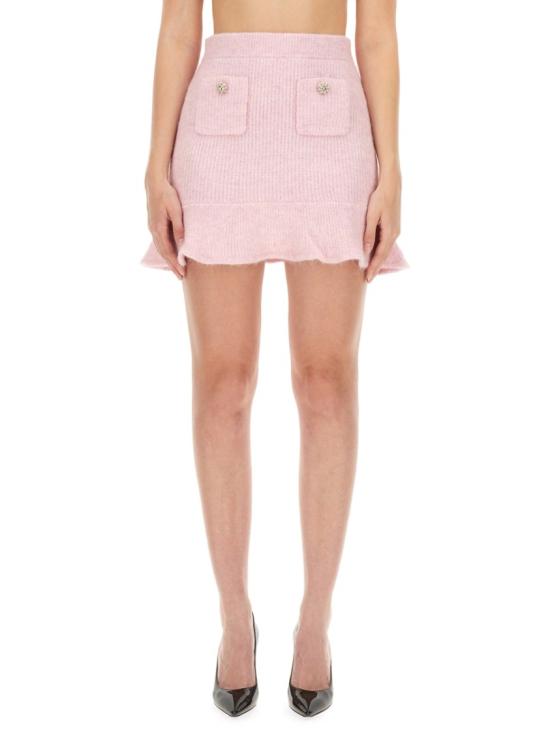  셀프 포트레이트 숏 스커트 PF24 146SK P PINK Pink