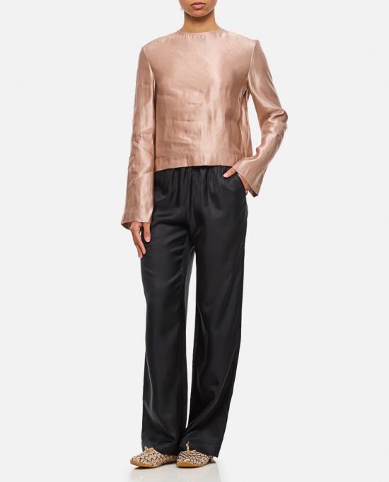 25SS 루루 스튜디오 블라우스 NINOPETALROSE Pink - LOULOU STUDIO