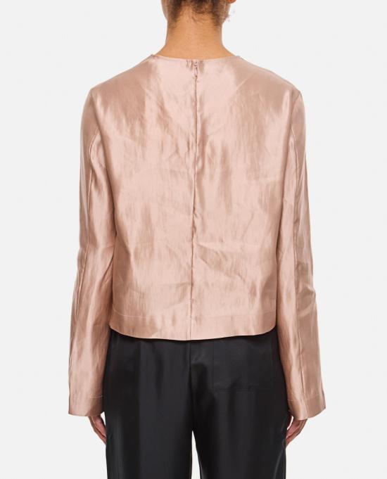 25SS 루루 스튜디오 블라우스 NINOPETALROSE Pink - LOULOU STUDIO