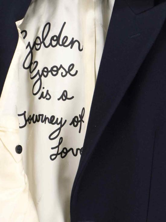 25FW 골든구스 코트 GMP00986 P00050250486 Black - GOLDEN GOOSE