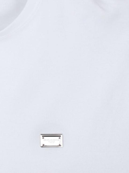 25SS 돌체앤가바나 반팔 티셔츠 G8SE3T FU7ENW0800 White - DOLCE & GABBANA