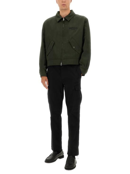 25FW 겐조 자켓 FF65BL1789FM 51 Green - KENZO