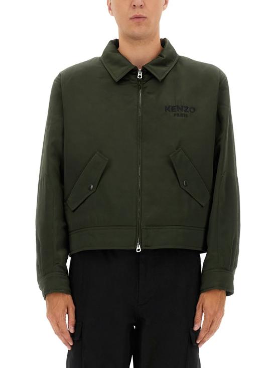 25FW 겐조 자켓 FF65BL1789FM 51 Green