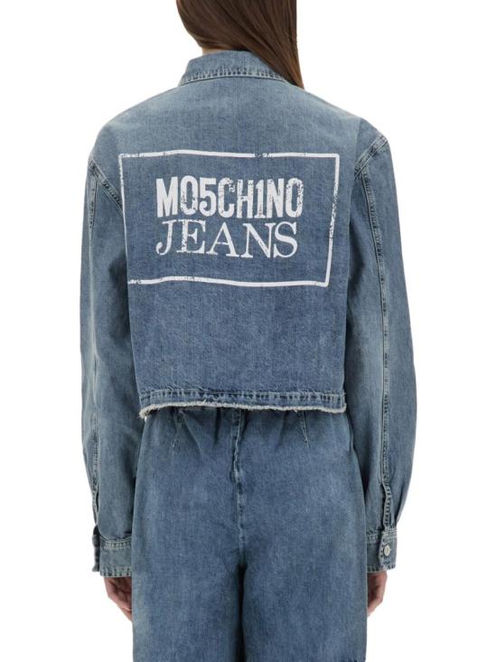  모스키노 데님 자켓 02223721 1294 Blue - MOSCHINO