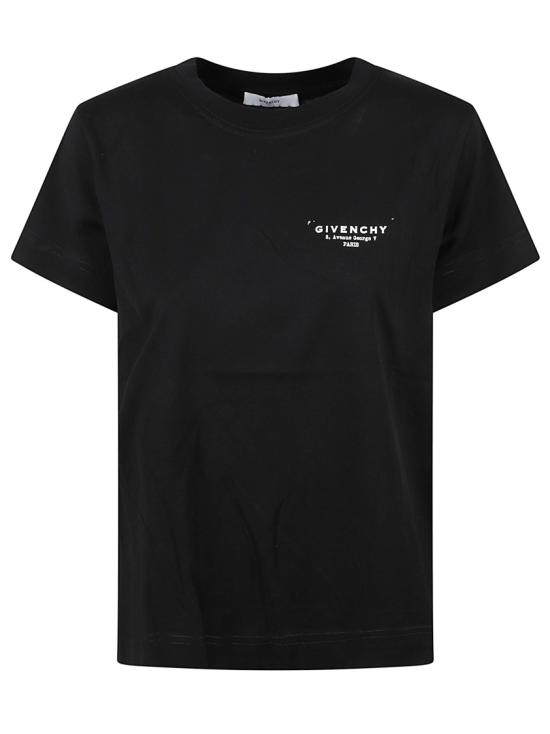 25FW 지방시 반팔 티셔츠 BW70FJP75N001 Black