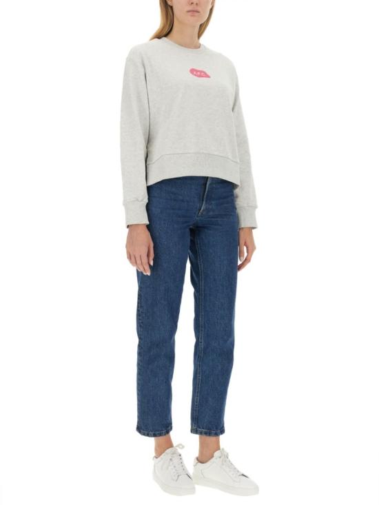  아페쎄 긴팔 티셔츠 COEIPF27827 PLB Grey - A.P.C.