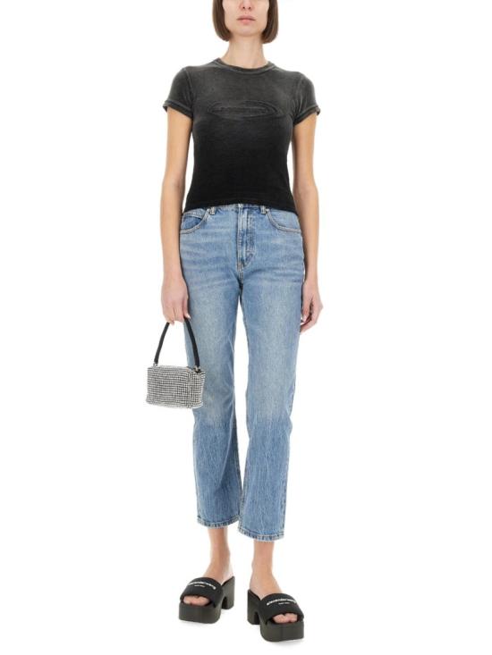 25SS 티바이알렉산더왕 반팔 티셔츠 4CC1251563 024B Black - T BY ALEXANDER WANG