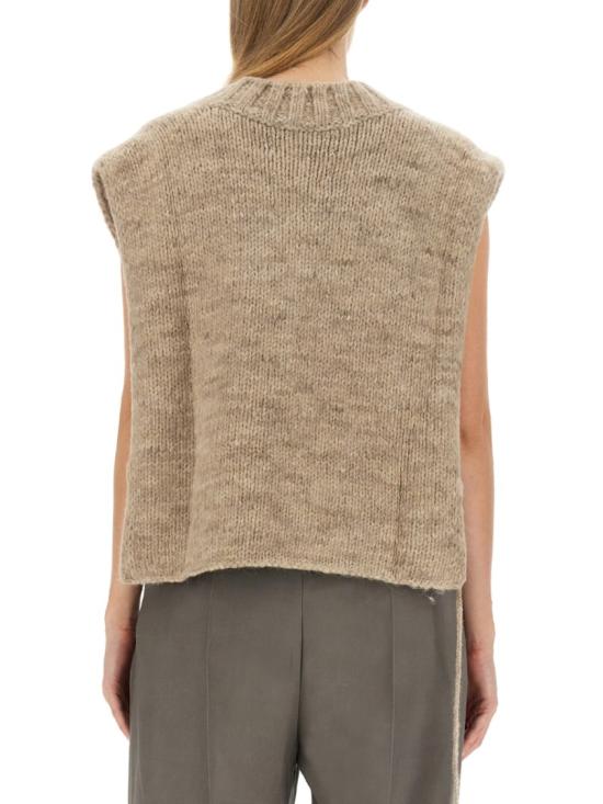  마르지엘라 보타니컬 다이 니트 베스트 SI0TH0001 S17802119M Neutrals - MAISON MARGIELA