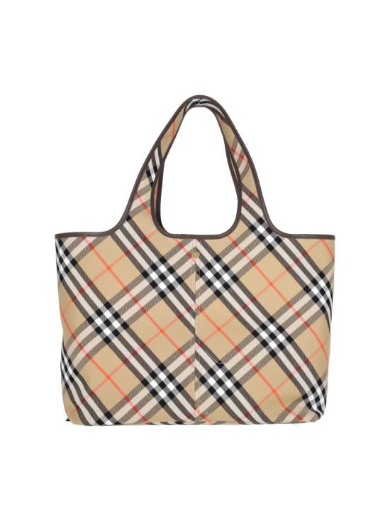 25SS 버버리 미디엄 체크 토트 8093976B9368 Neutrals - BURBERRY