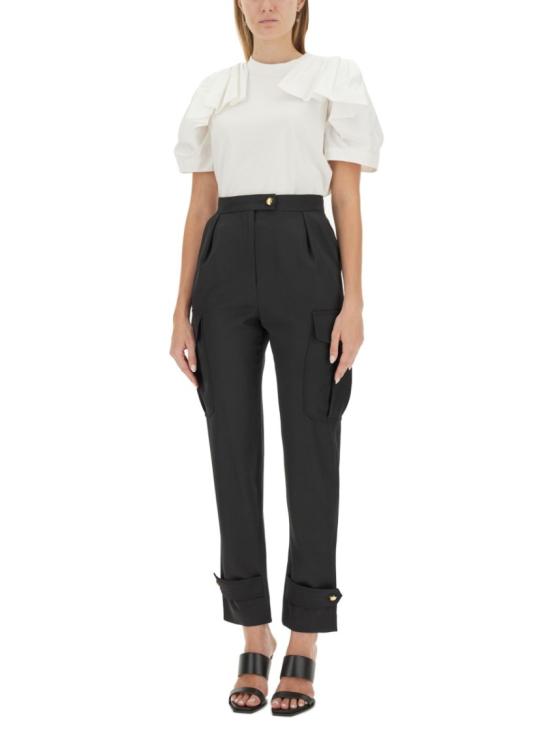  알렉산더 맥퀸 스트레이트 팬츠 754576 QJAAC1000 Black - ALEXANDER MCQUEEN