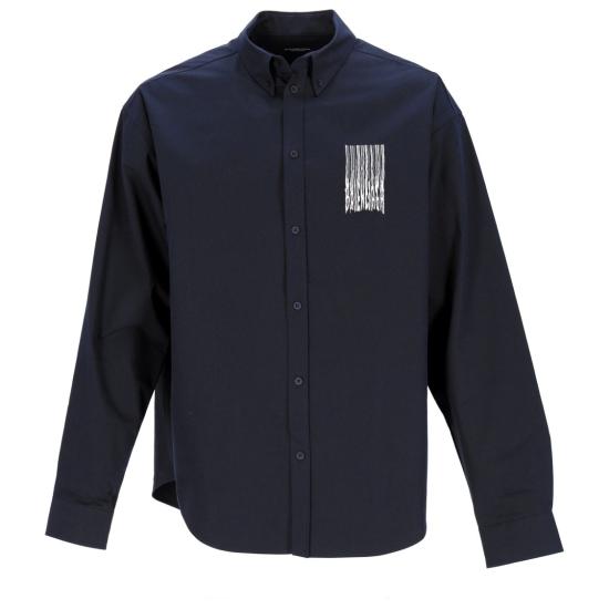  발렌시아가 긴팔 셔츠 662982TKM028065 Black