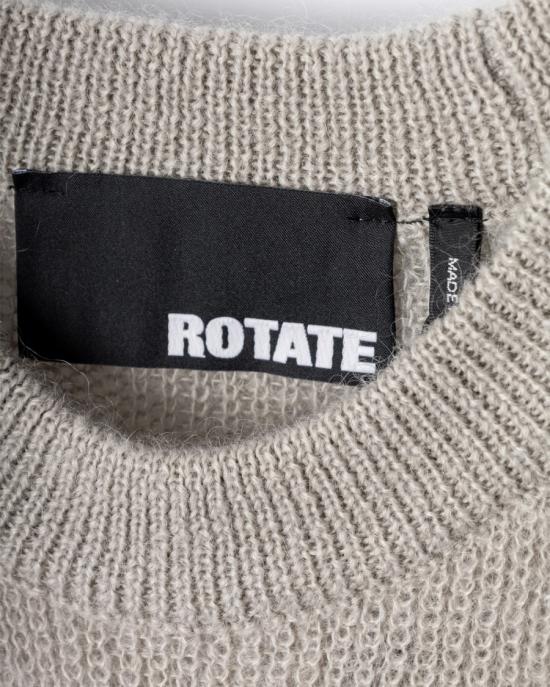 25SS 로테이트 스웨터 1128671125 1125 GHOST GRAY Grey - ROTATE