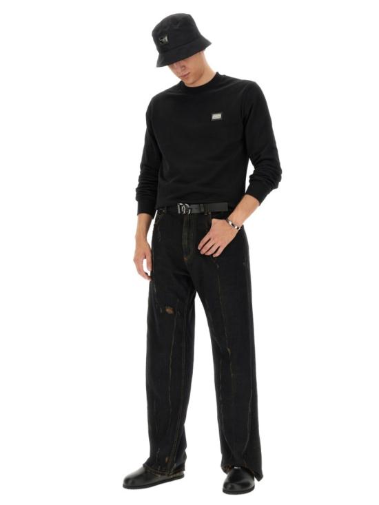  돌체앤가바나 데님 팬츠 GWVNXD G8JF0S9001 Black - DOLCE & GABBANA