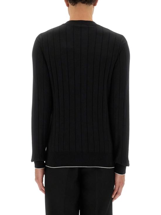 25FW 발망 스웨터 FH1KD000KI73 EAB Black - BALMAIN