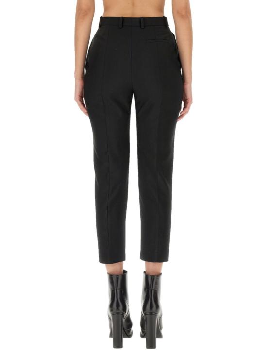  알렉산더 맥퀸 스트레이트 팬츠 585118 QJACX1000 Black - ALEXANDER MCQUEEN