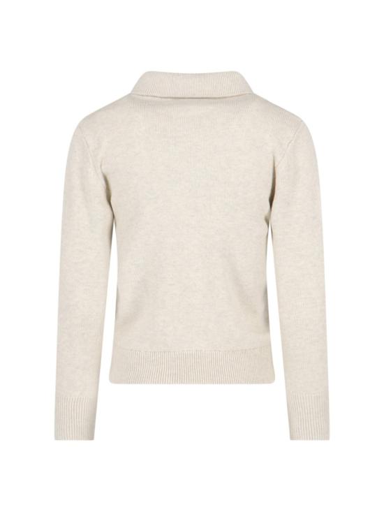 25FW 이자벨마랑에뚜왈 노라 폴로 니트 스웨터  PU0314FA A1X05E02LY Neutrals - ISABEL MARANT ETOILE