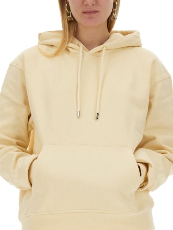  자크뮈스 후드 티셔츠 245JS310 2120151 Yellow - JACQUEMUS