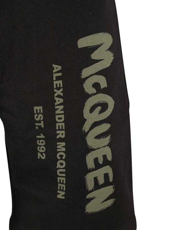  알렉산더 맥퀸 숏팬츠 688717QTAAB0519 Black - ALEXANDER MCQUEEN