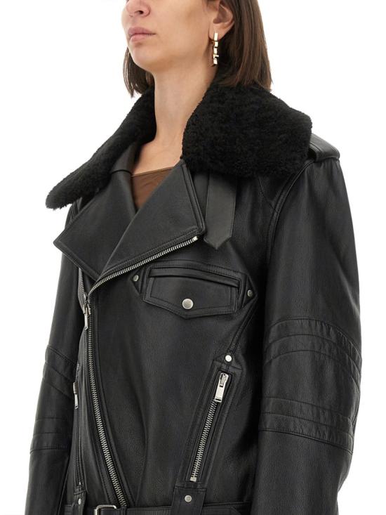  생로랑 바이커 자켓 809830 YCRR21000 Black - SAINT LAURENT