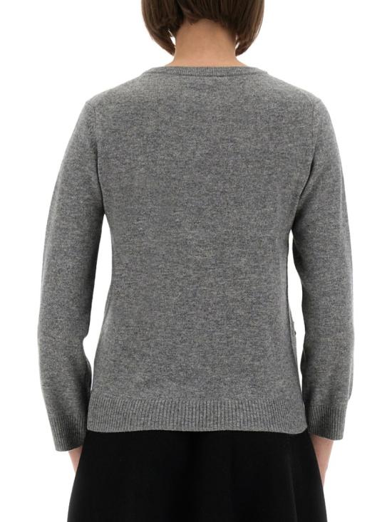 25FW 가니 가디건 K2512 921 Grey - GANNI